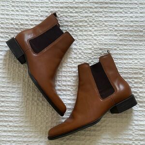 Ralph Lauren brown chelsea boots
